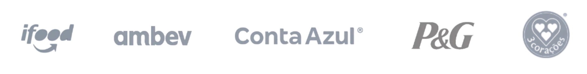 iFood, Ambev, P&G, Conta Azul, 3 Corações