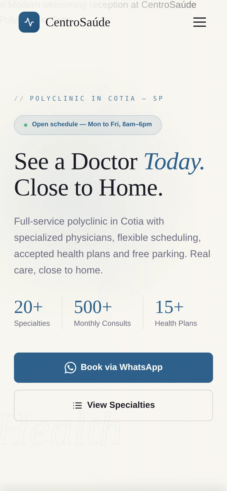 CentroSa&uacute;de LP